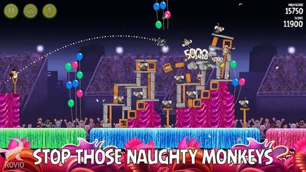 愤怒的小鸟里约大冒险最新版(Angry Birds) v2.6.13 安卓版2